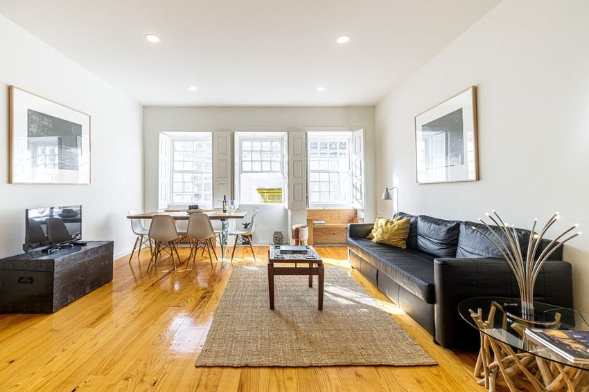 Imagem Sala de estar de apartamento t2 em Rua de Cedofeita, 58