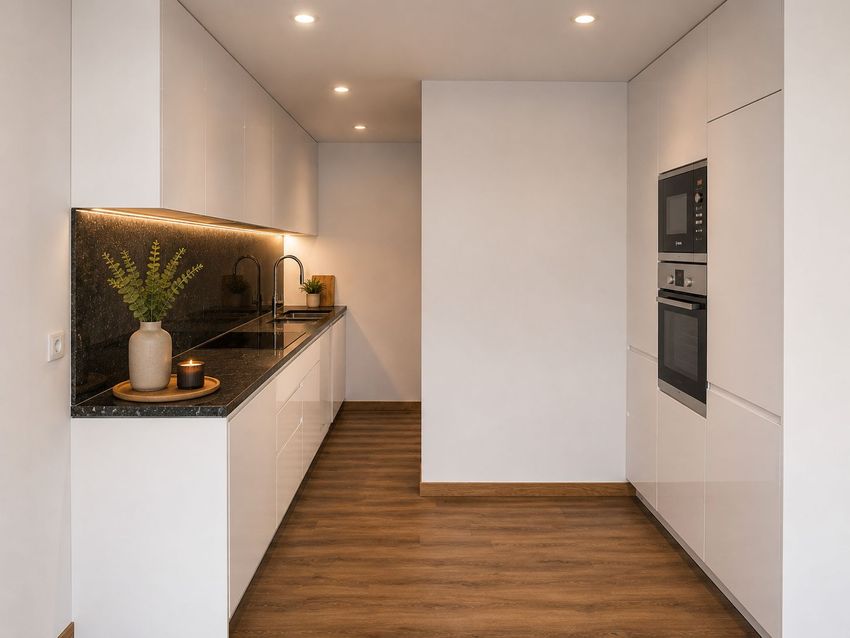 Imagem Cozinha de apartamento t3 em Largo Infante D. Henrique, 396