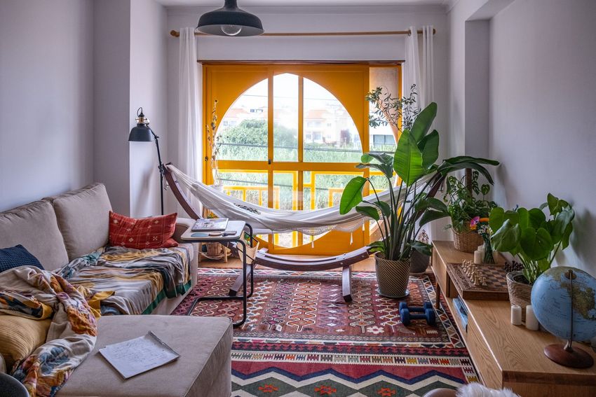 Imagem Sala de estar de apartamento t2 em Avenida Mariano Calado, 32