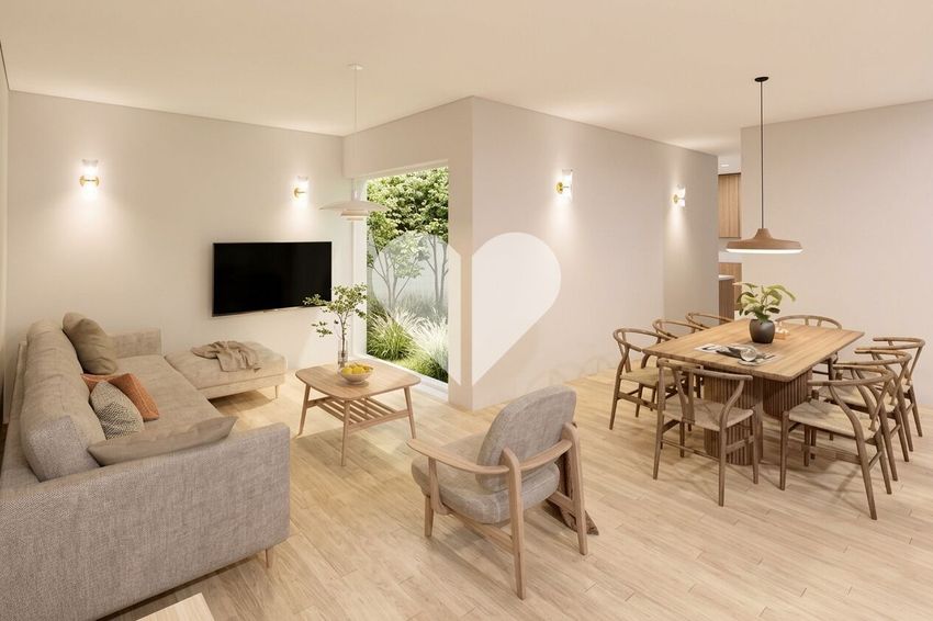 Imagem Sala de estar de apartamento t2 em Rua Machado dos Santos, 20