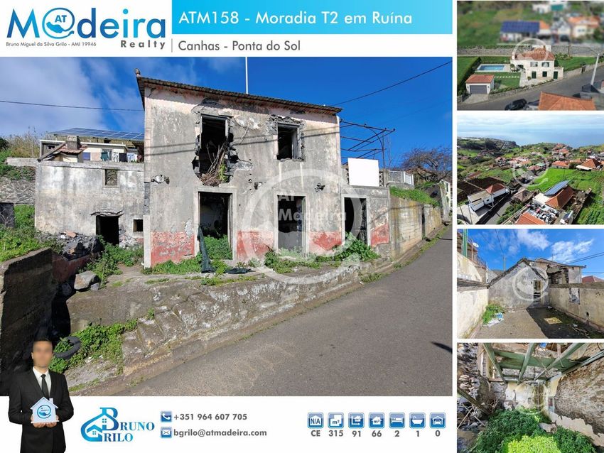 Imagem Fachada de  casa ou moradia em Canhas