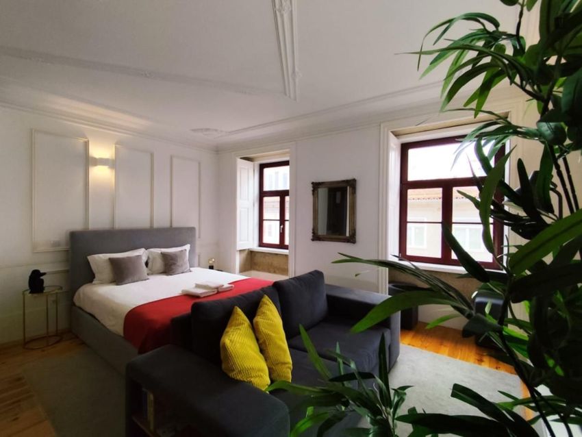 Imagem Sala de estar de apartamento t0 em Rua de Cedofeita