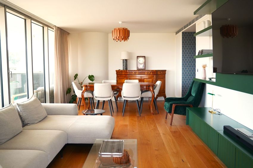 Imagem Sala de estar de apartamento t3 em Praça de Espanha - Sete Rios