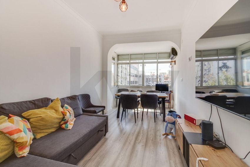 Зображення Вітальня, квартира t2, Avenida Almirante Reis, 94