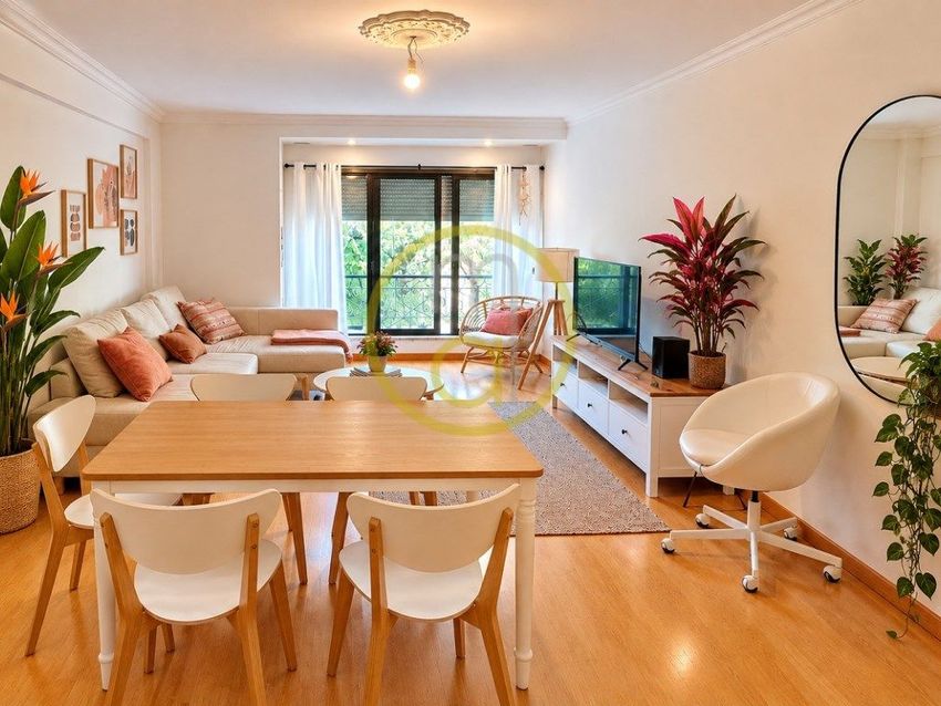 Imagem Sala de estar de apartamento t1 em Rua Pascoal de Melo
