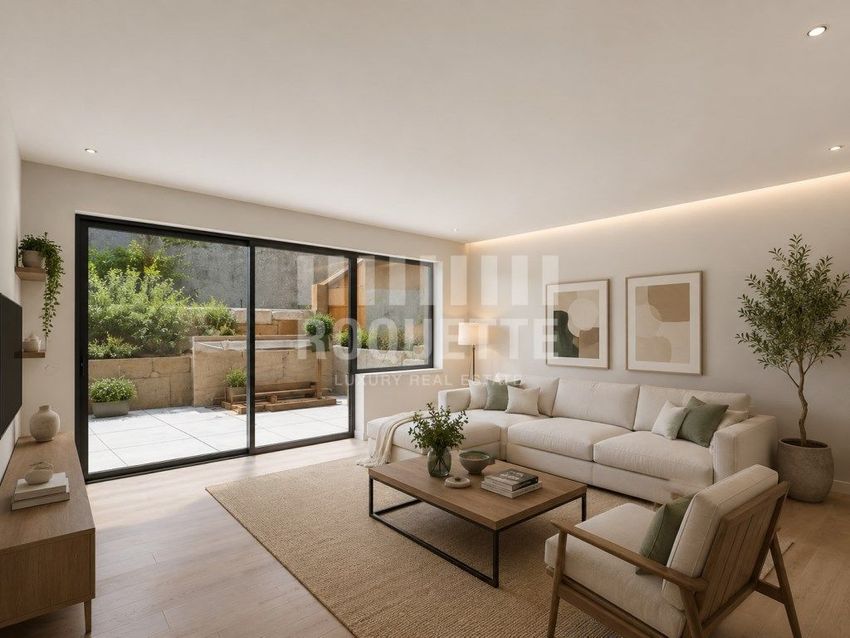 Imagem Sala de estar de apartamento t2 em Rua de Gaspar Correia
