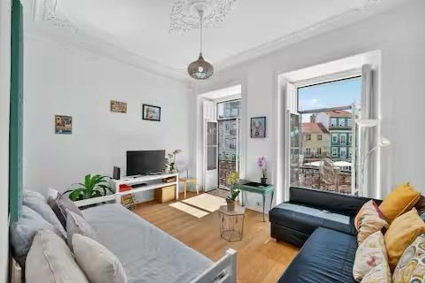 Imagem Sala de estar de apartamento t2 em Graça
