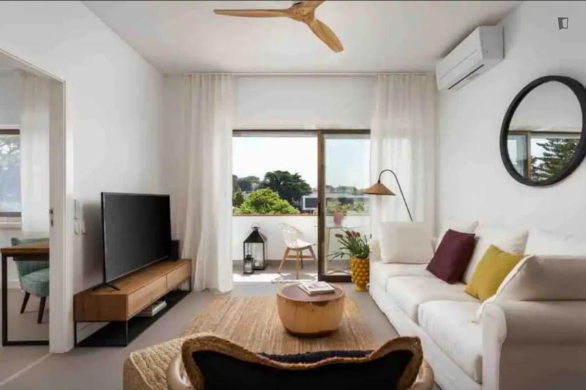 Imagem Sala de estar de apartamento t1 em Rua Olivença