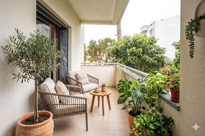 Imagem Terraço de apartamento t3 em Rua Sebastião da Gama