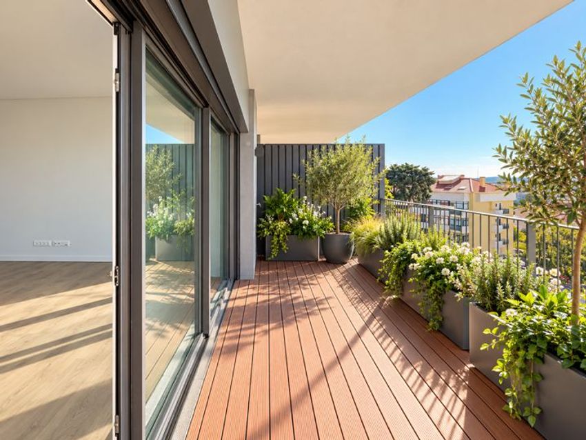 Imagem Terraço de penthouse em Carcavelos Centro