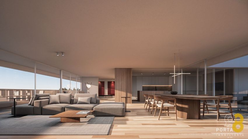 Imagem Sala de estar de duplex em Avenida das Congostas s/n