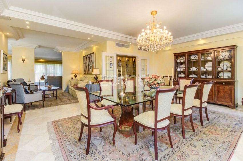 Imagem Sala de jantar de duplex em Laranjeiras