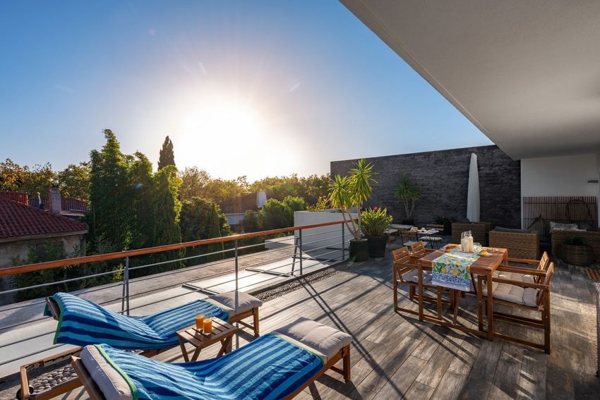 Imagem Terraço de penthouse em Rua Doutor António Dias Pinheiro, 100