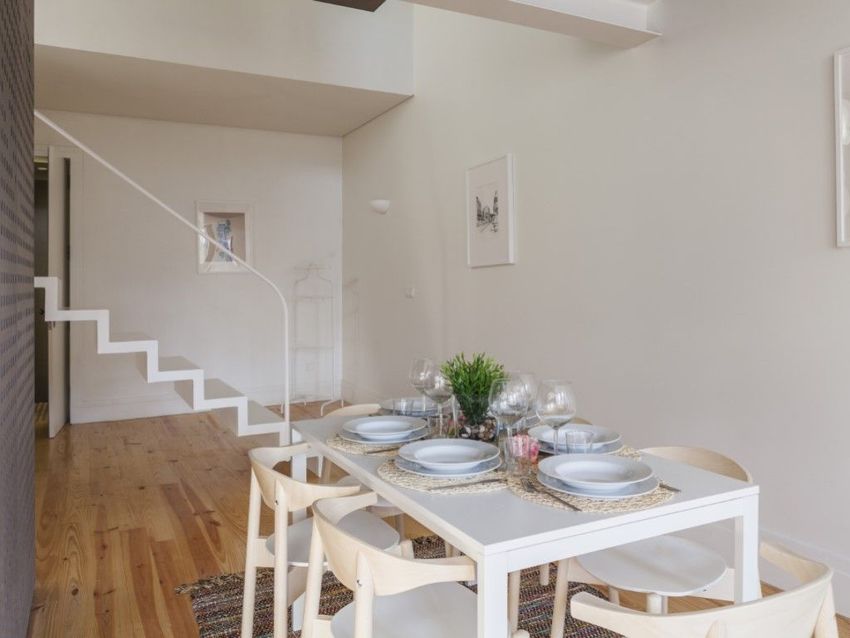 Imagem Sala de estar de apartamento t1 em Rua das Flores - Mouzinho