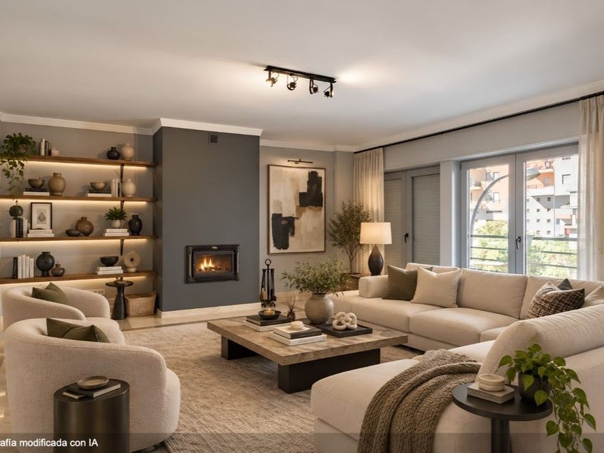 Imagem Sala de estar de apartamento t3 em Alto de Santa Catarina