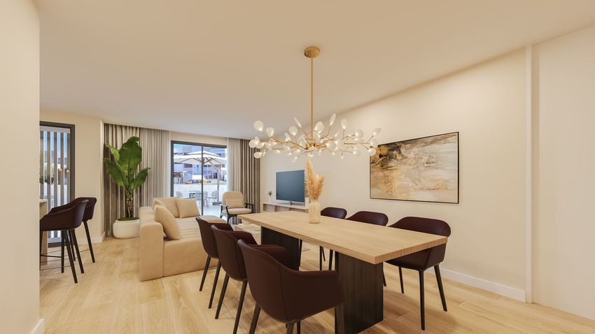 Imagem Sala de estar de apartamento t3 em Rua Adolfo Casais Monteiro s/n