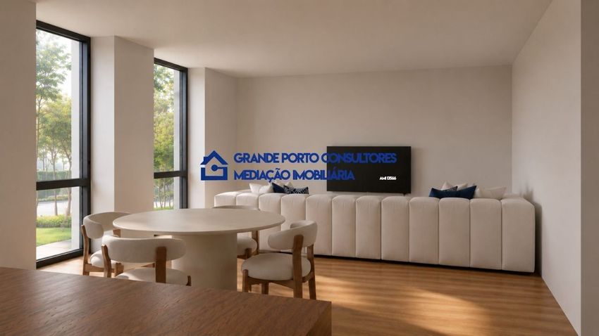 Imagem Sala de estar de apartamento t2 em Corujeira - Bonjóia