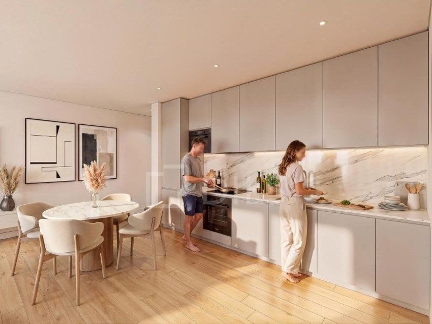 Imagem Cozinha de apartamento t2 em Rua Manariz, 73
