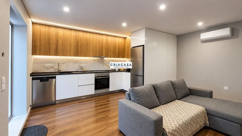Imagem Sala de estar de apartamento t1 em Rua Serpa Pinto