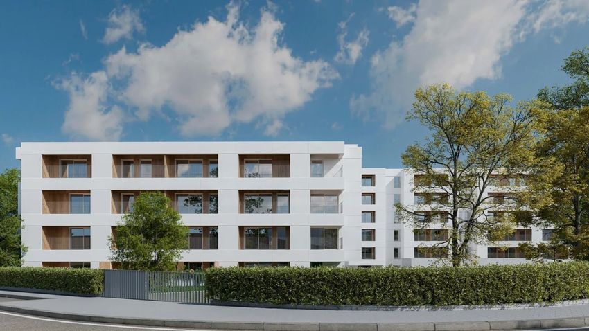 Зображення Фасад, квартира t1, Aguda - Granja