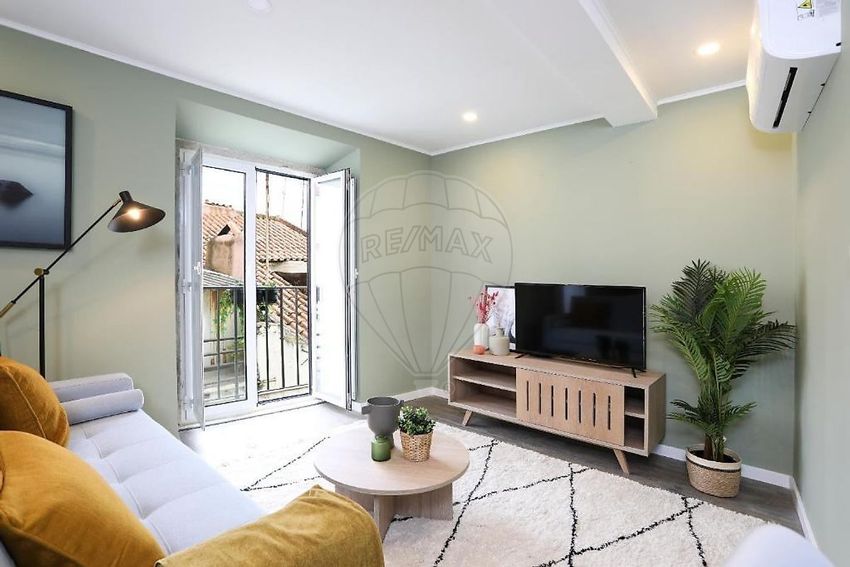 Imagem Sala de estar de apartamento t1 em Travessa do Açougue