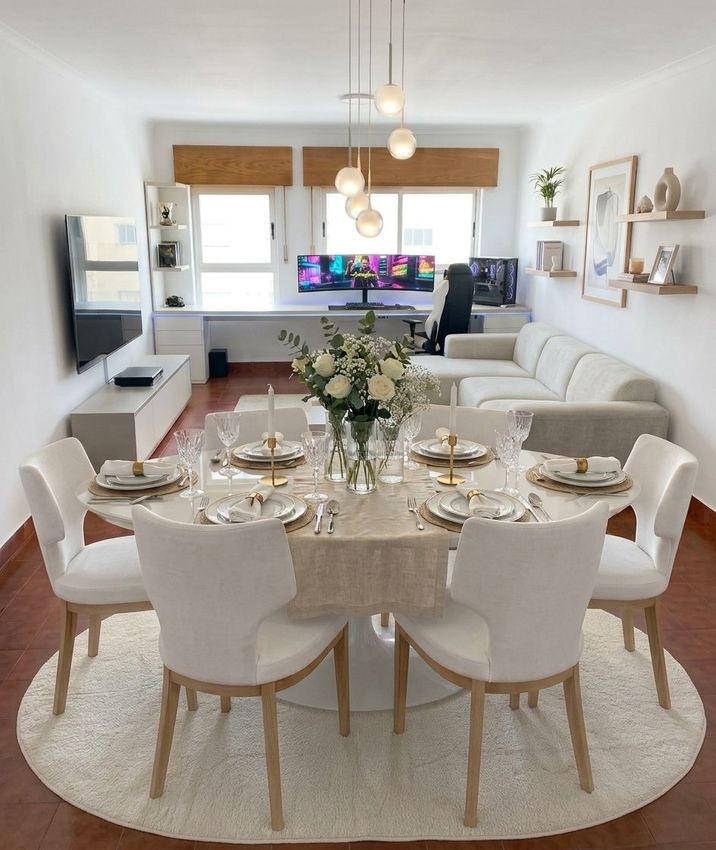 Imagem Sala de estar de apartamento t3 em Rua Doutor João António Gonçalves Amaral, 74
