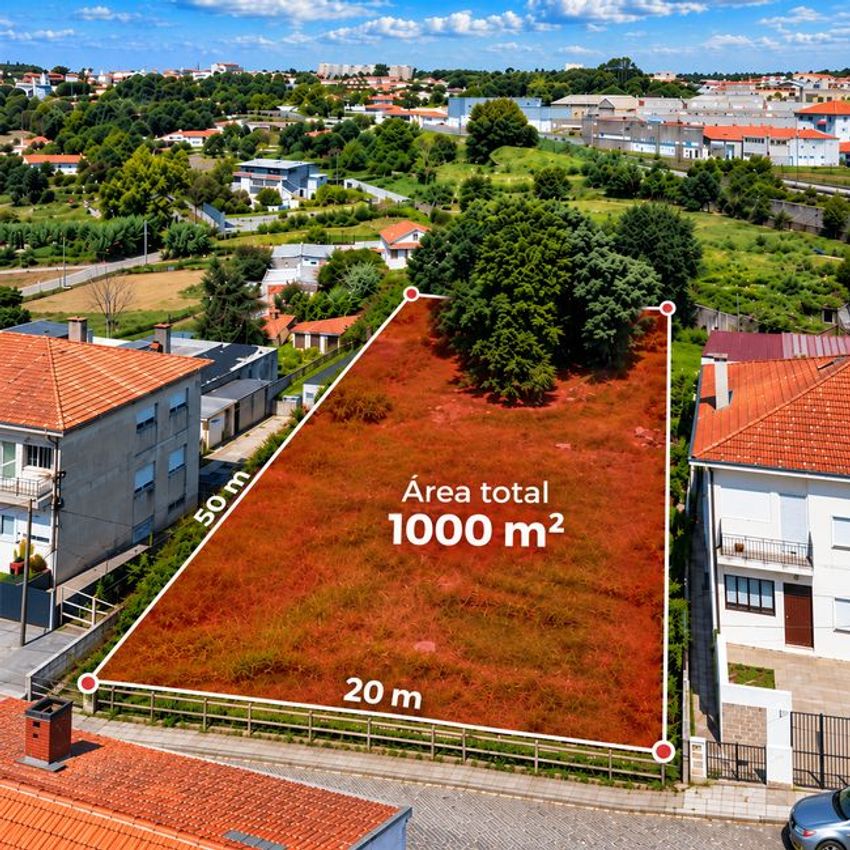 Imagem de terreno em Rua Cavada Velha