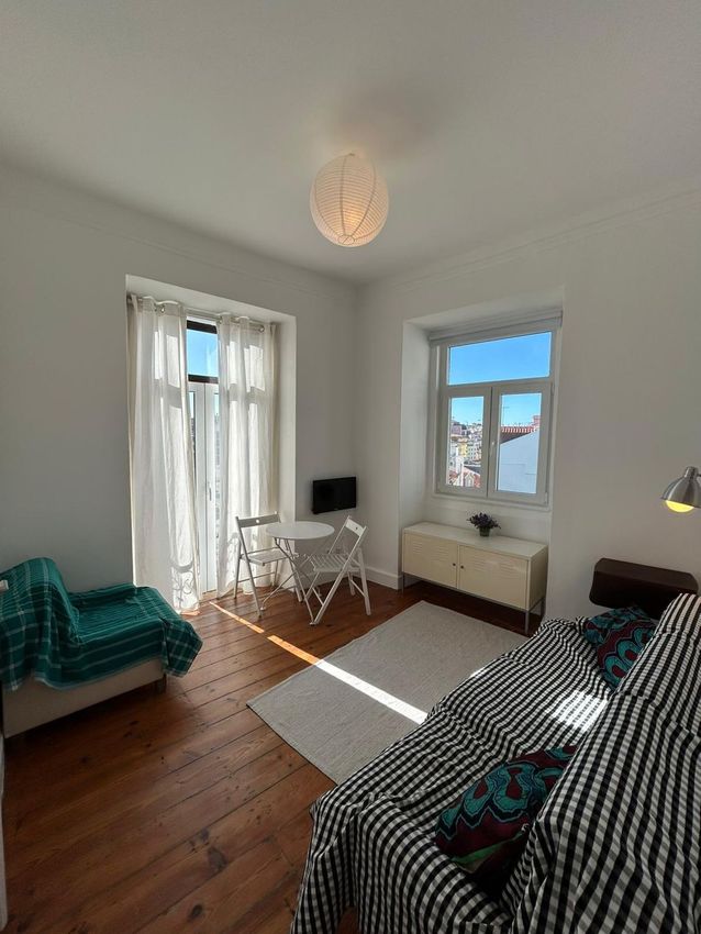 Imagem Sala de estar de apartamento t2 em Largo dos Trigueiros, 15