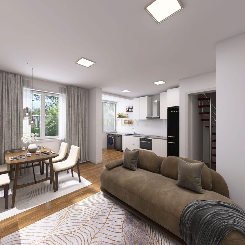 Imagem Sala de estar de apartamento t2 em Centro