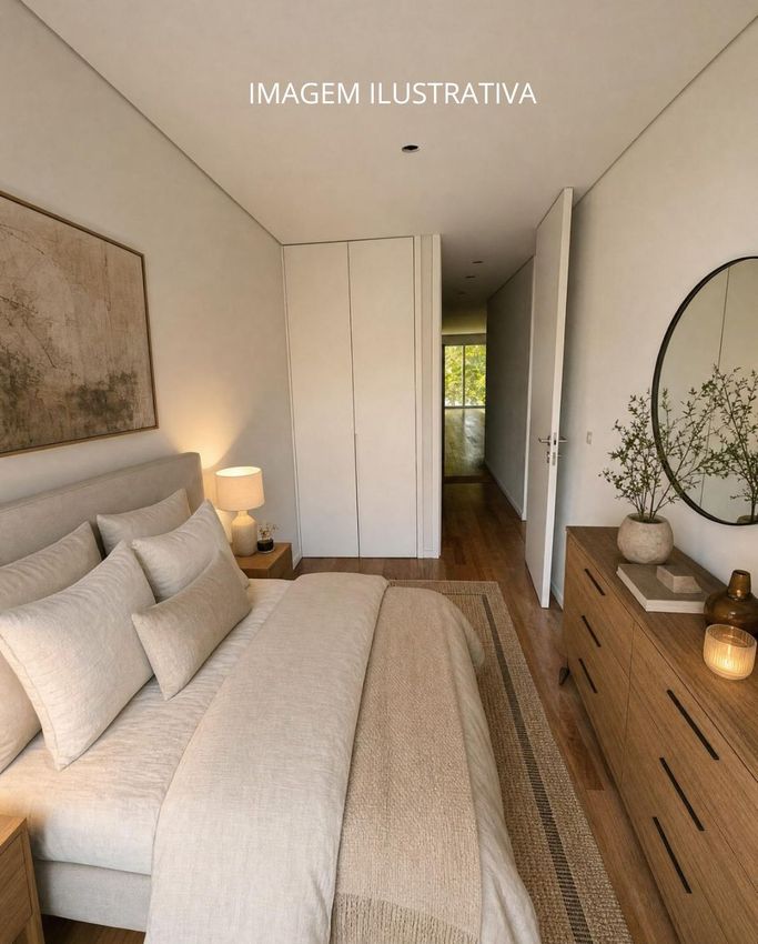 Imagem Quarto de apartamento t2 em Rua Direita