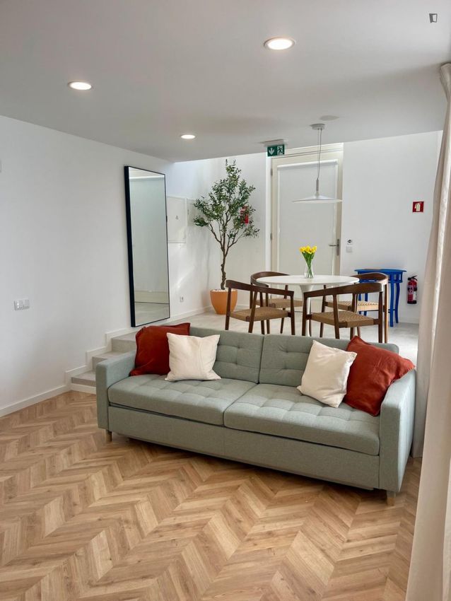 Imagem Sala de estar de apartamento t1 em Terreiro Erva
