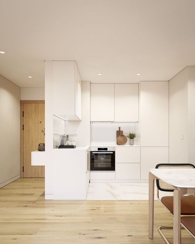 Imagem Cozinha de apartamento t1 em Rua Conde Alto Mearim, 870