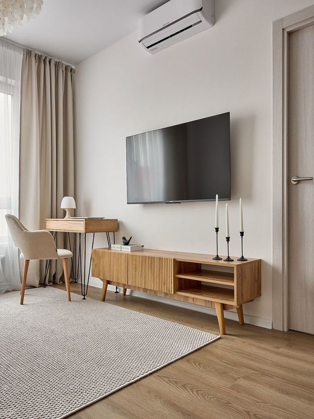 Imagem Sala de estar de apartamento t1 em R. da Fonte Taurina, 8