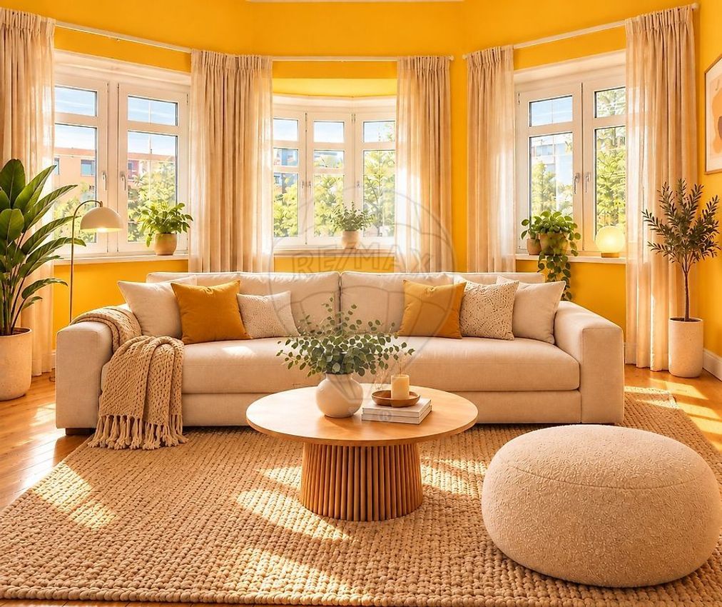Imagem Sala de estar de apartamento t2 em Rua Afonso de Albuquerque