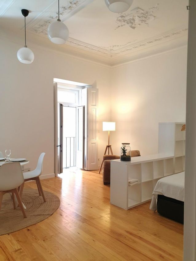 Imagem Sala de estar de apartamento t0 em Rua de Ponta Delgada