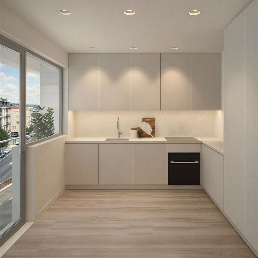 Imagem Cozinha de apartamento t2 em Avenida de Fitares s/n