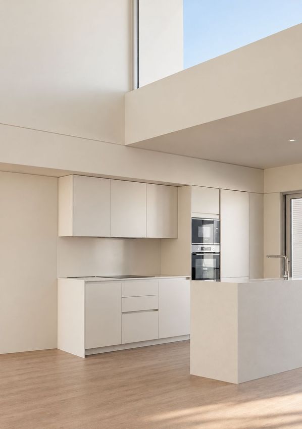Imagem Cozinha de apartamento t2 em Padre Diamantino Gomes, 302