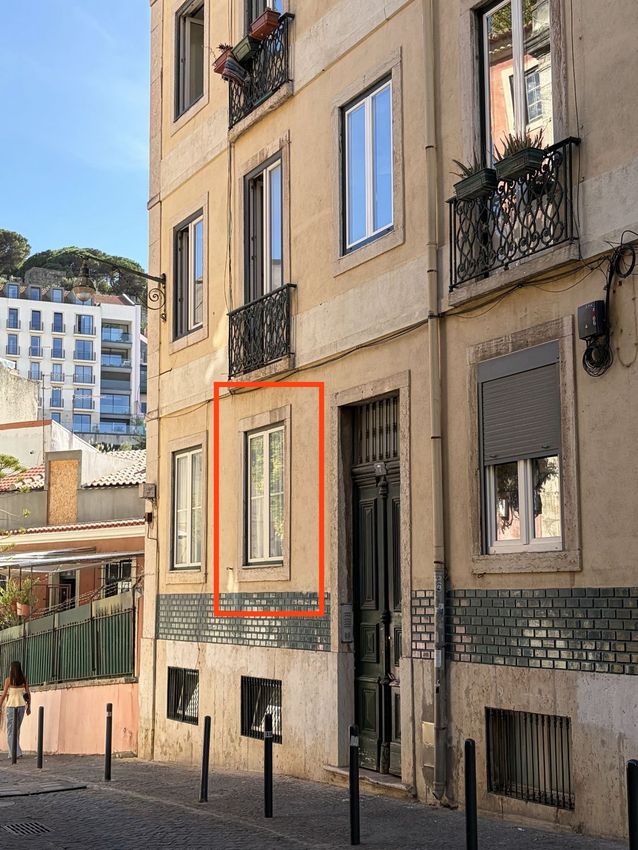 Imagem Fachada de apartamento t2 em Rua dos Lagares, 7