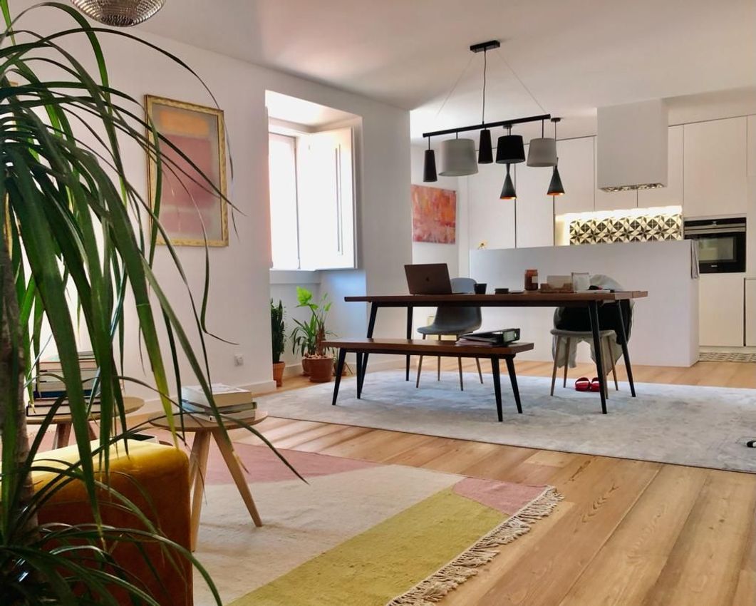Imagem Sala de estar de apartamento t1 em Rua do Terreirinho, 67