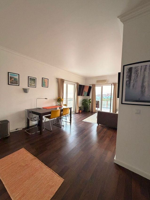 Imagem Sala de estar de apartamento t1 em Rua Mira Parque, 5