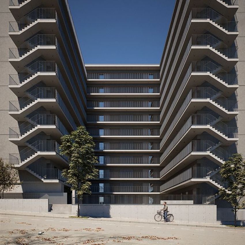 Imagem Fachada de apartamento t2 em Vila d'Este - Monte da Virgem