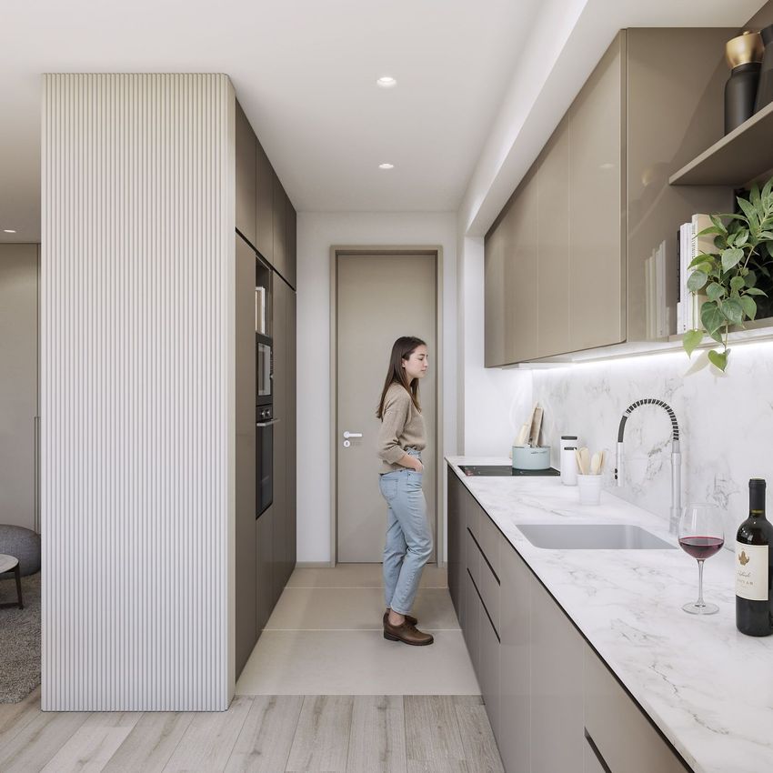 Зображення Кухня, квартира t3, Rua Nova do Regado, 120