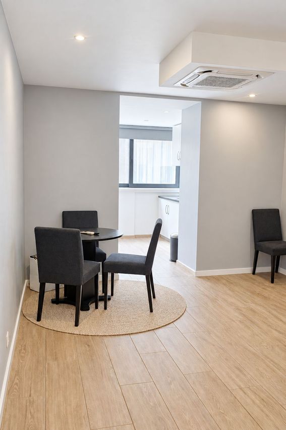 Imagem Sala de estar de apartamento t0 em Rua de Santa Catarina, 1065
