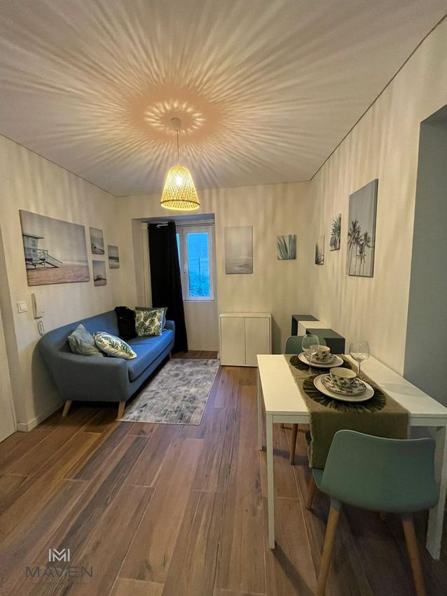 Imagem Sala de estar de apartamento t1 em Escadinhas da Porta do Carro