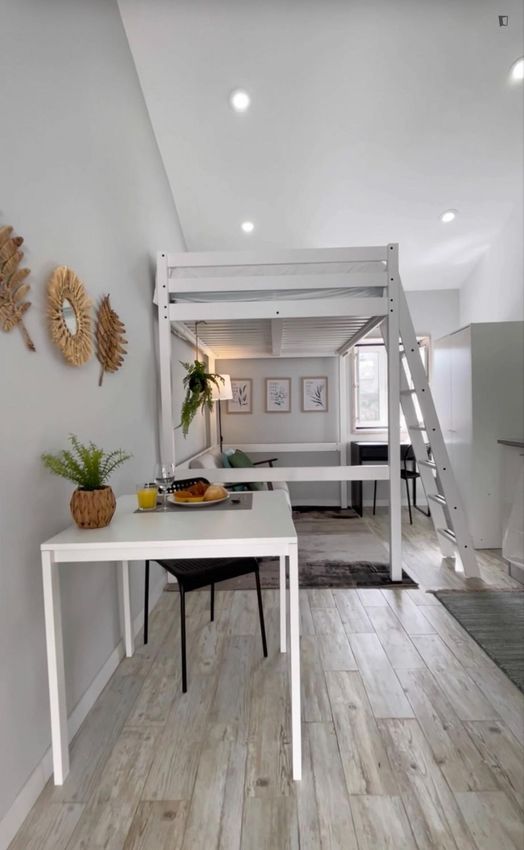 Imagem Sala de estar de apartamento t0 em Beco João Alves