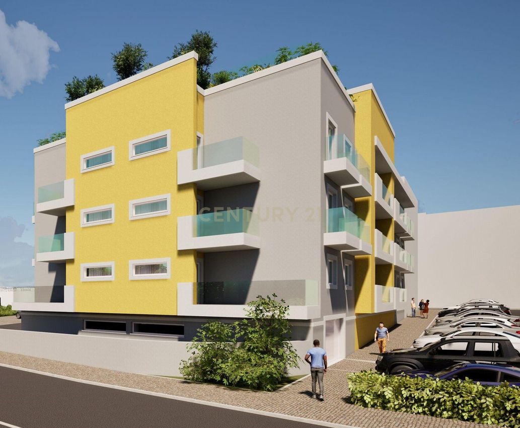 Imagem Fachada de apartamento t2 em Rua do Cerro das Mós, 317