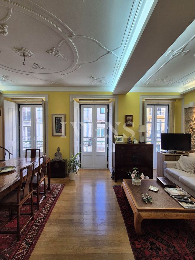 Imagem Sala de estar de apartamento t2 em Santos-o-Velho - Madragoa