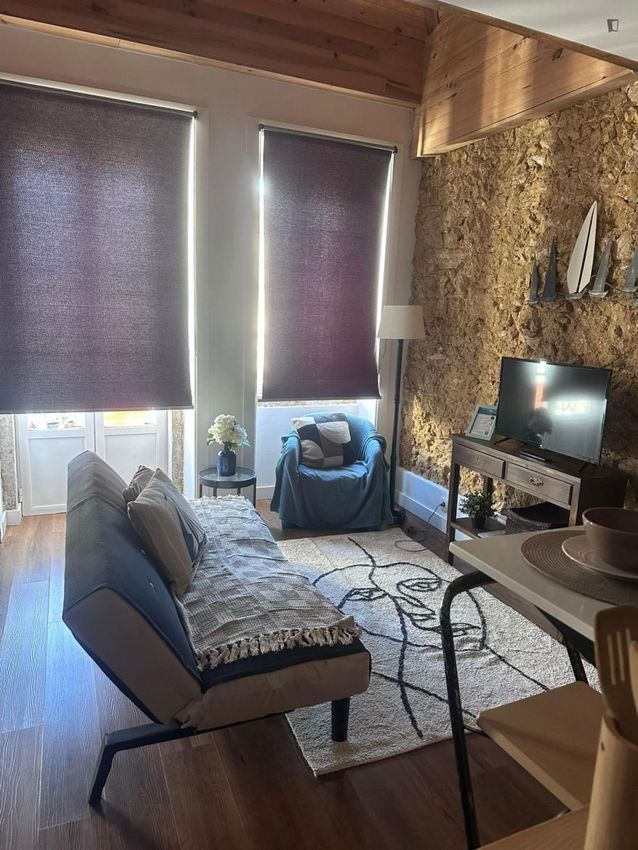Imagem Sala de estar de apartamento t1 em Largo António Joaquim Correia
