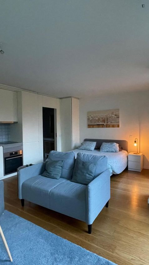 Imagem Sala de estar de apartamento t0 em Rua de Faria Guimarães