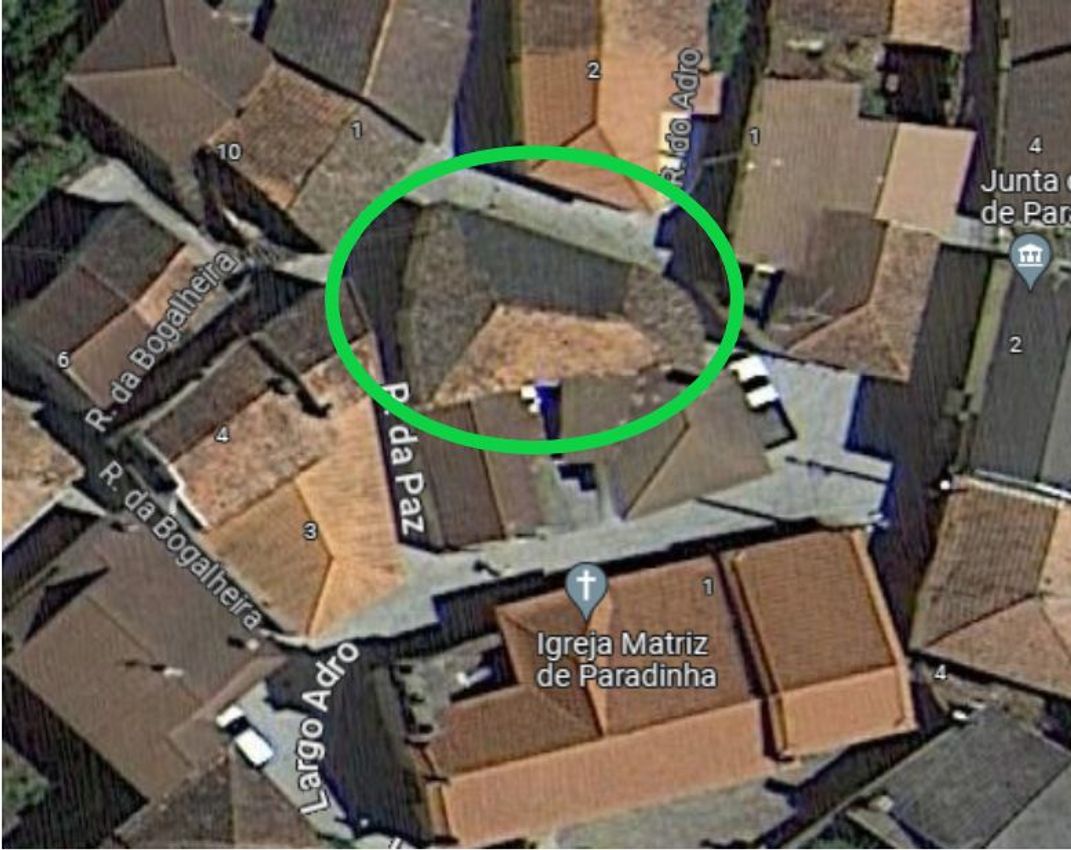 Зображення  сільський будинок, Rua Direita, 1